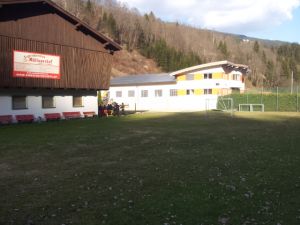 Der Sport- und Freizeitplatz bei der Jugendpension Müllauerhof