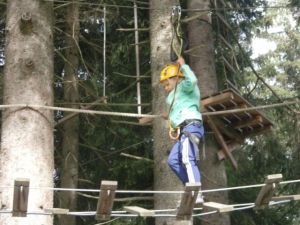 sicheres Klettern mit der Jugendpension Müllauerhof